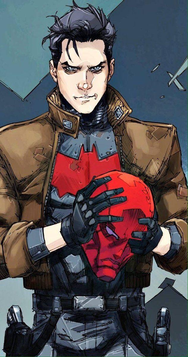 Red Hood Inspired Tactical Leather Jacket – Cosplay & Streetwear Edition