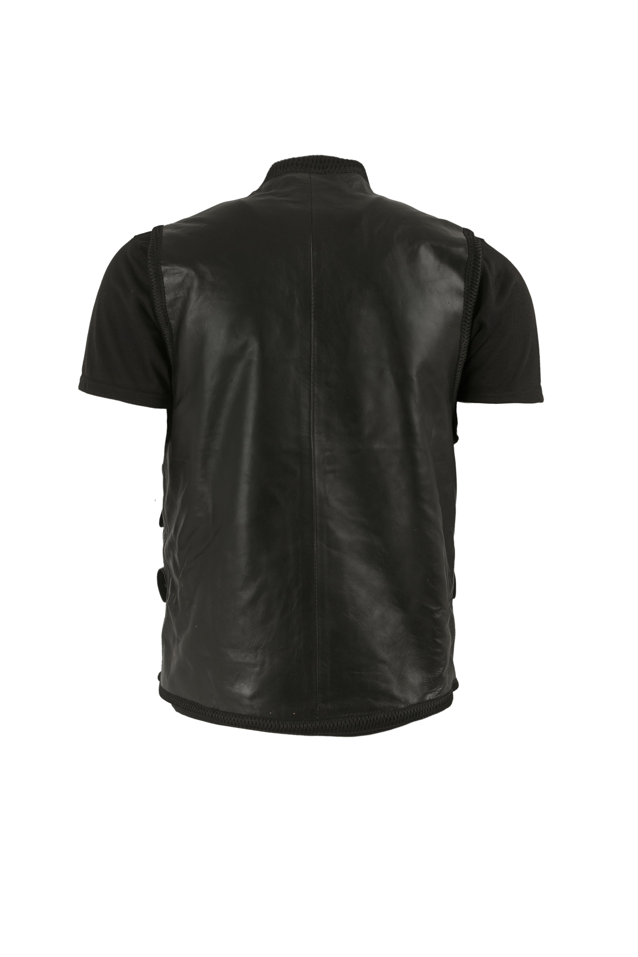 Handmade W Snipes Blade Vest Trinity Vampire Hunter Military Style Handmade Cosplay Costume Leather Vest