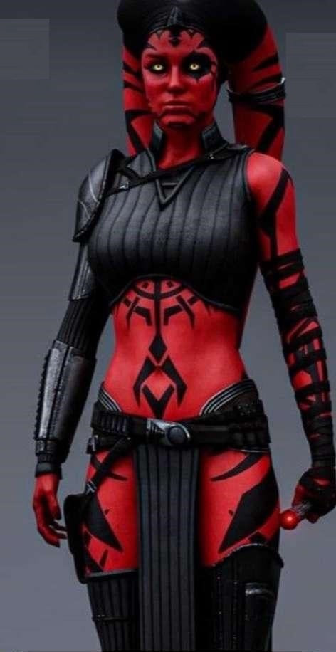 Lady Maul - RED & BLACK