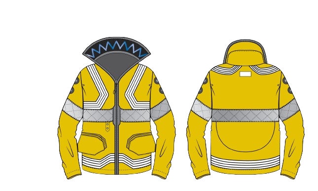 Customizable Cyberpunk Jacket – David Martinez Inspired LED Cosplay, Handmade