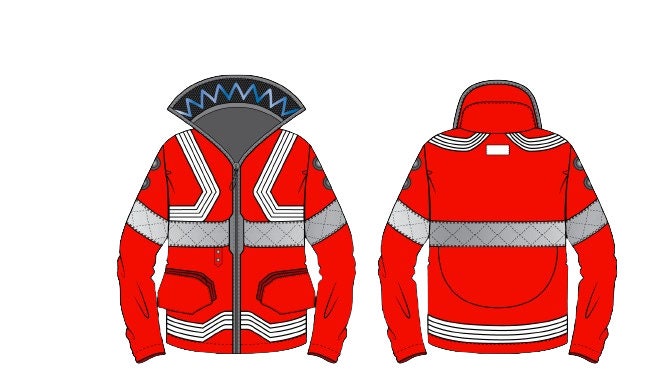 Customizable Cyberpunk Jacket – David Martinez Inspired LED Cosplay, Handmade