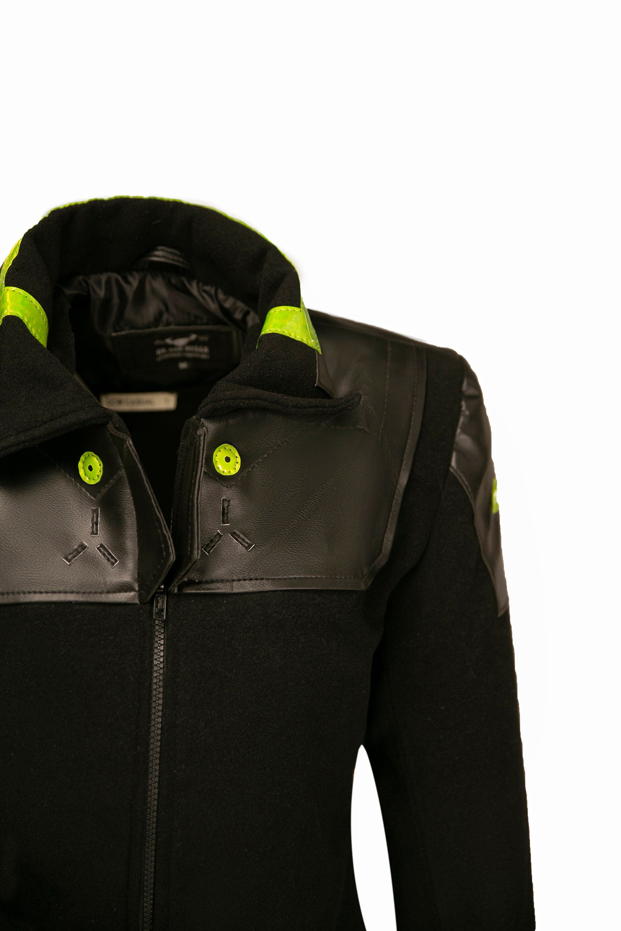 Handmade Lambskin Leather Rebecca Jacket - Cyberpunk Edgerunners Cosplay