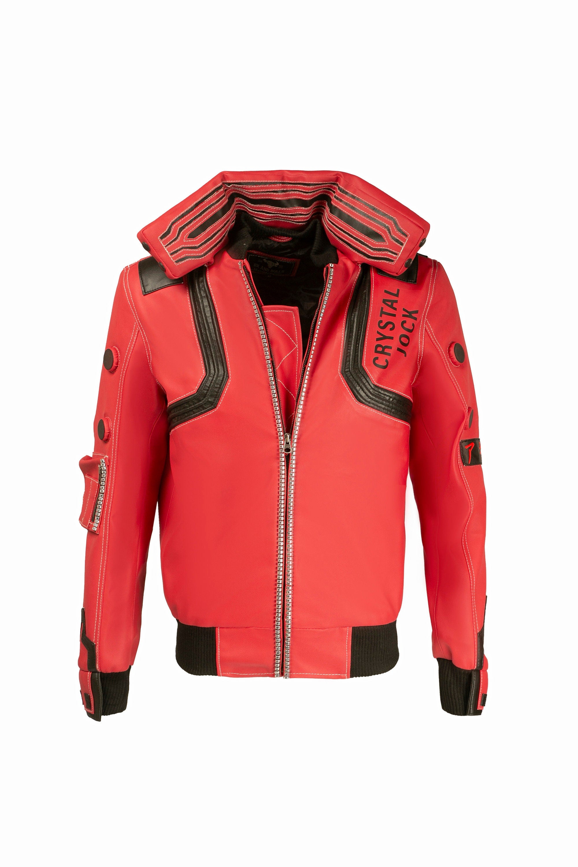 Akira Shotaro Kaneda Capsule Cybernetic Futuristic Cosplay Jacket Hand