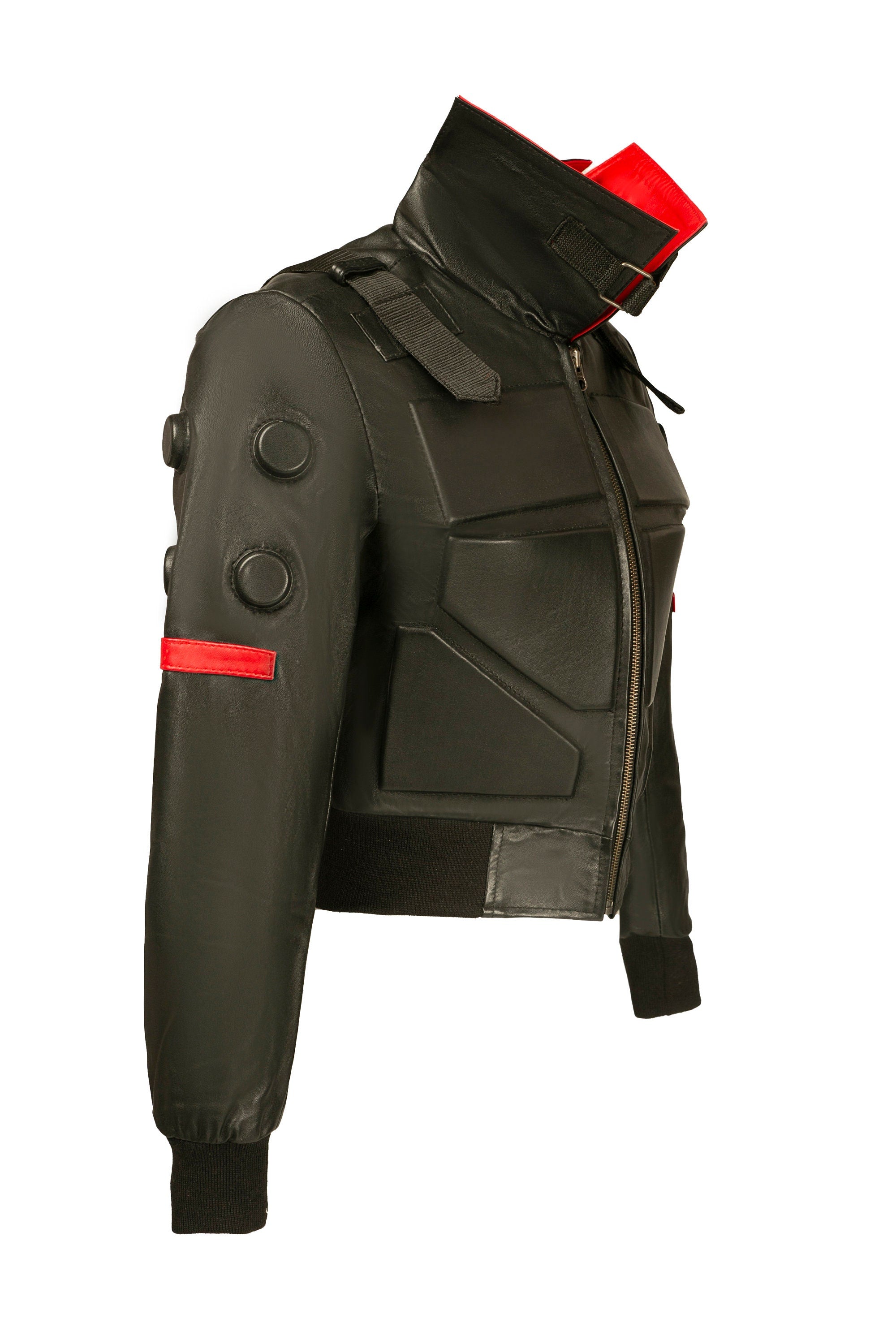 Jackie Welles Cosplay Jacket for Women Handcrafted by Ox and Bulls