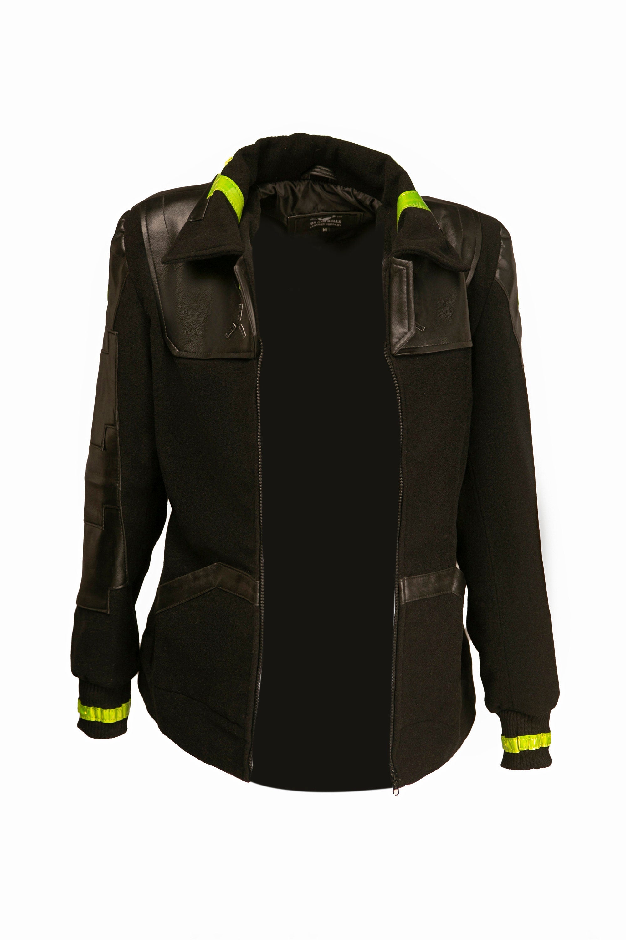 Handmade Lambskin Leather Rebecca Jacket - Cyberpunk Edgerunners Cosplay