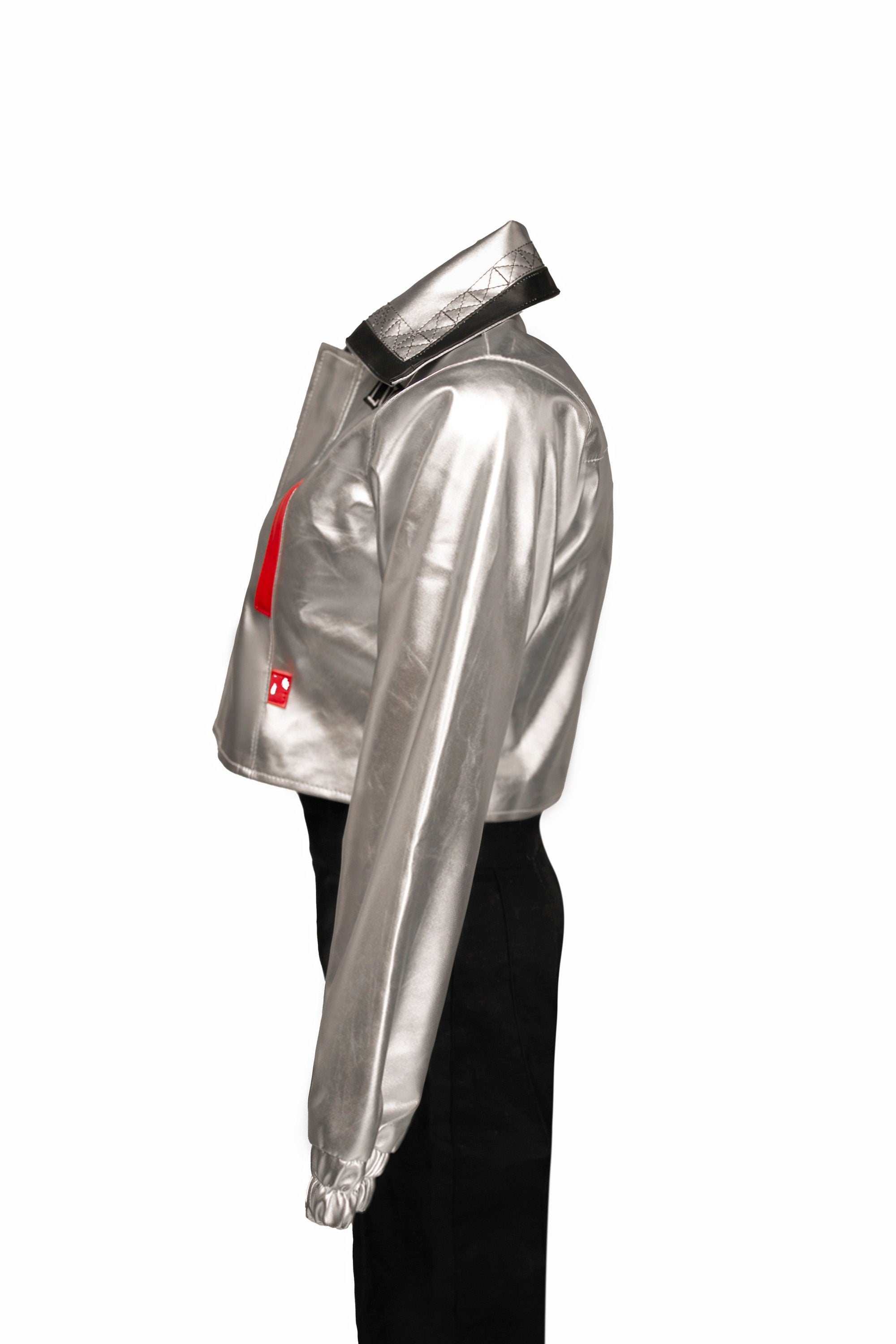 Lucy's Edgerunner Cybernetic Cosplay Jacket for Women Handcrafted by Ox and Bulls