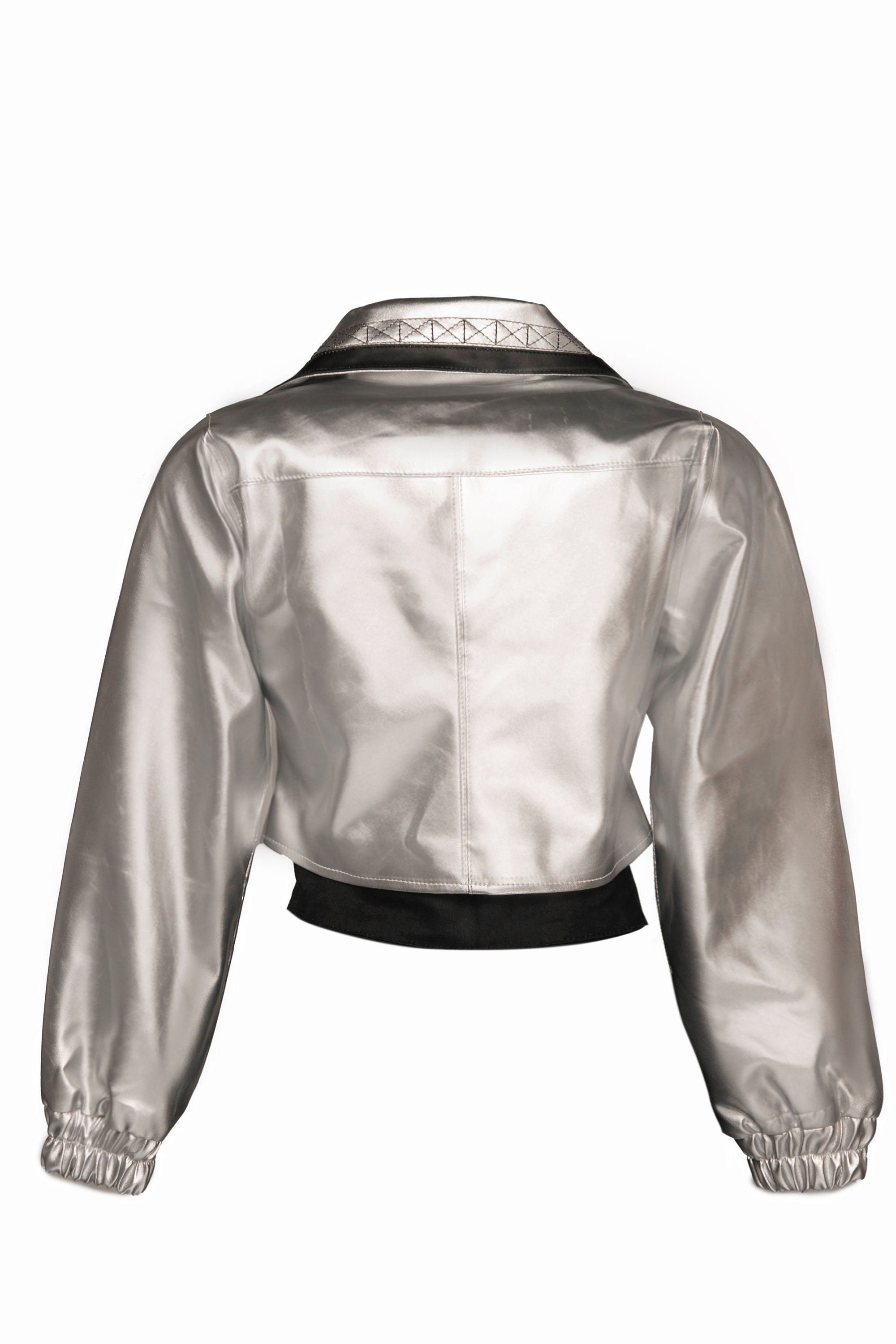 Lucy's Edgerunner Cybernetic Cosplay Jacket for Women Handcrafted by Ox and Bulls
