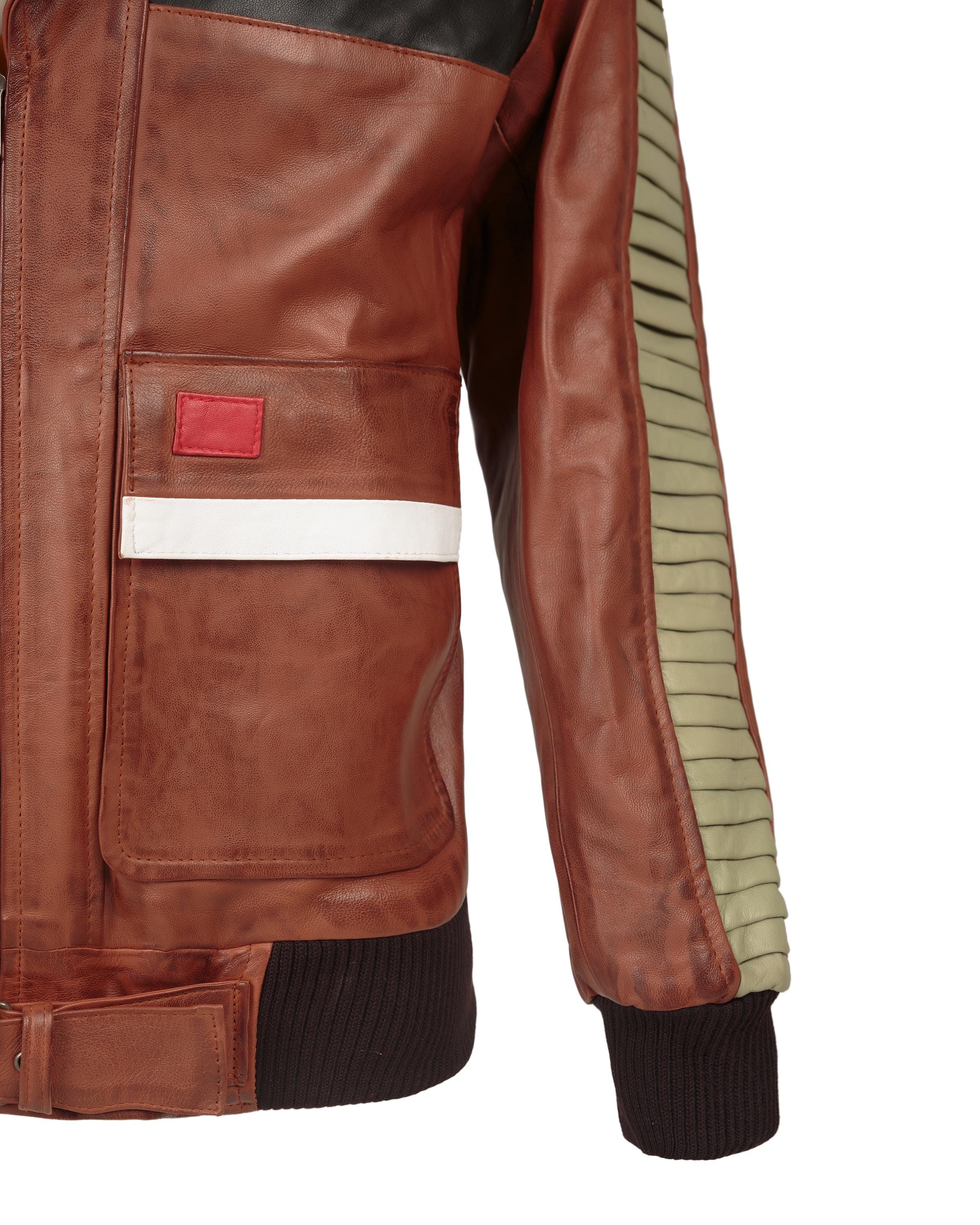 Handcrafted Sci-Fi Hero Jacket | Dark Side Transformation Cosplay Coat | Ox and Bulls Leather