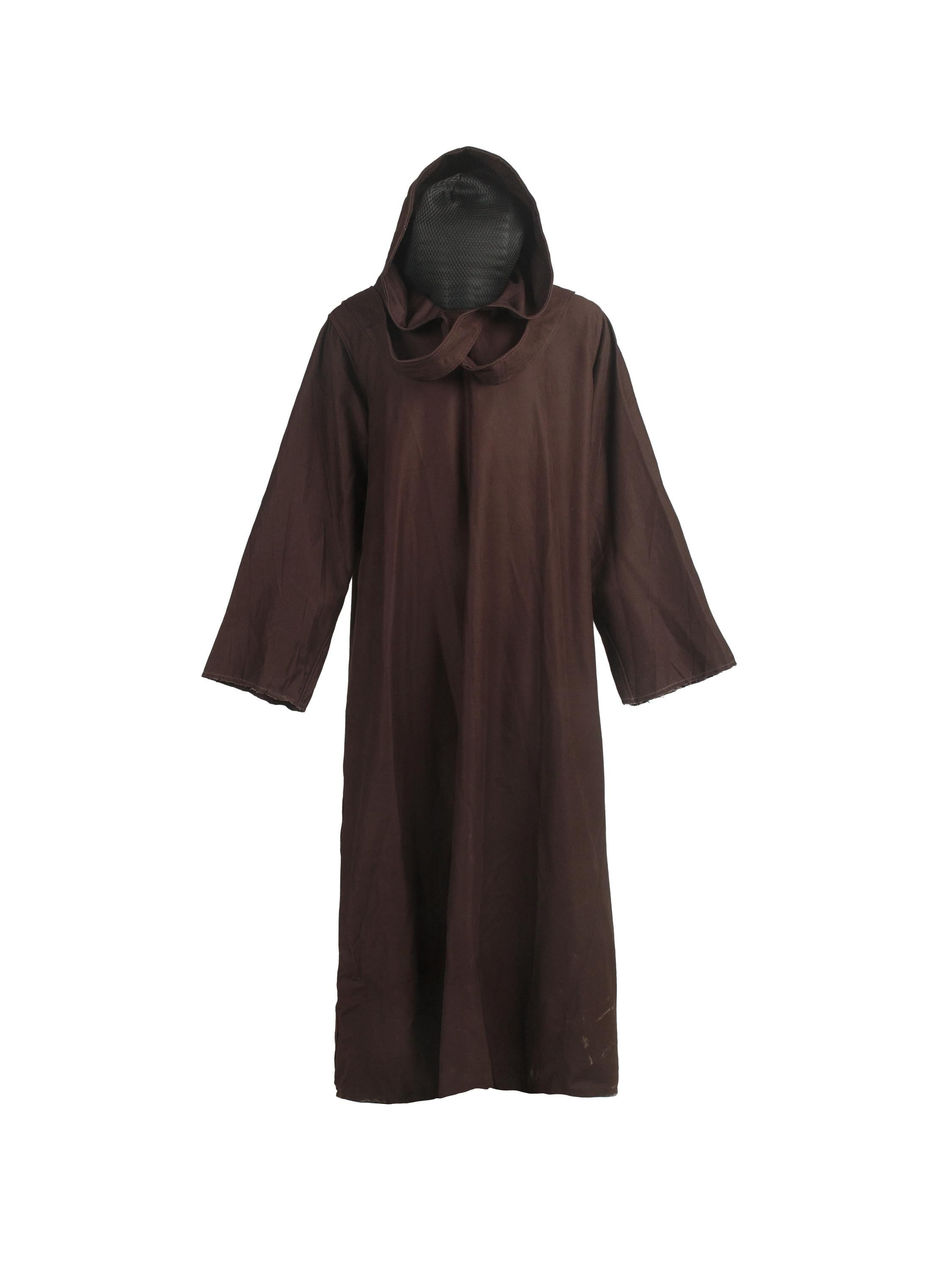 Handcrafted Desert Nomad Cloak with Leather Straps | Hooded Warrior Costume