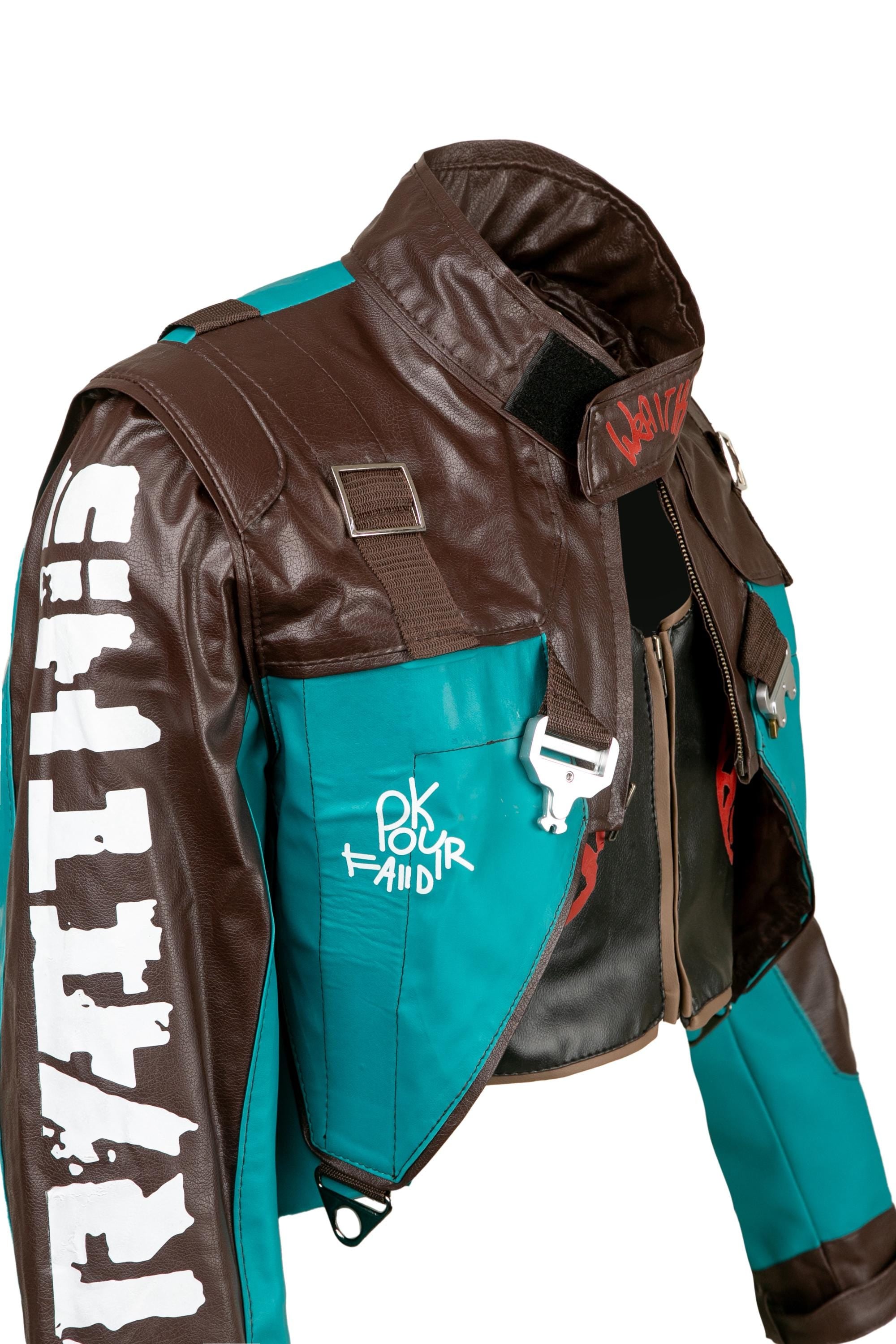 Legendary Wraiths Bolero Jacket Futuristic Cyberpunk Jacket -Handcrafted by Ox and Bulls for Cosplay