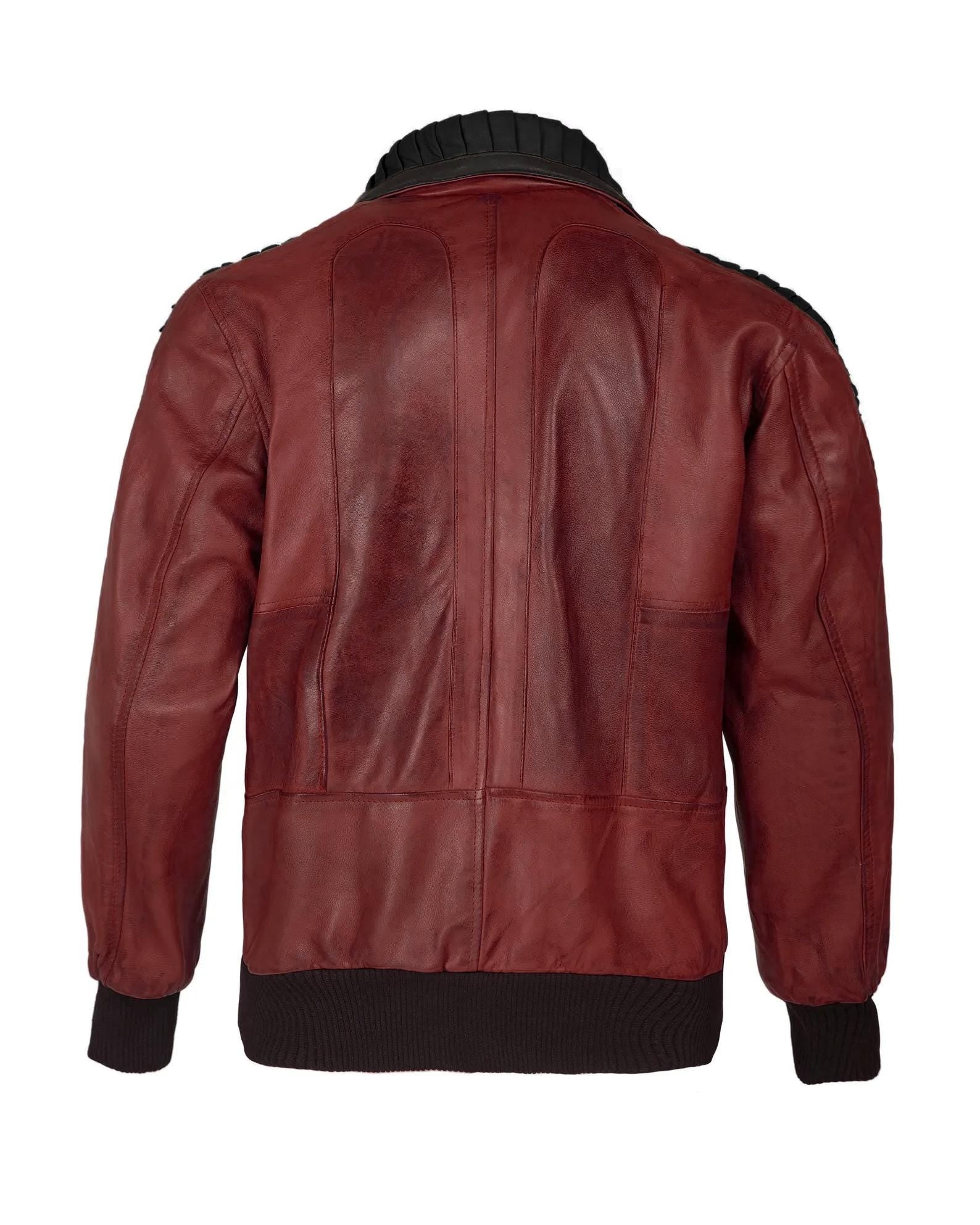 Jedi Survivor Cal Kestis Cosplay Jacket – Handcrafted Maroon and Black Star Wars Costume Coat Inspired by Falls to the Dark Side