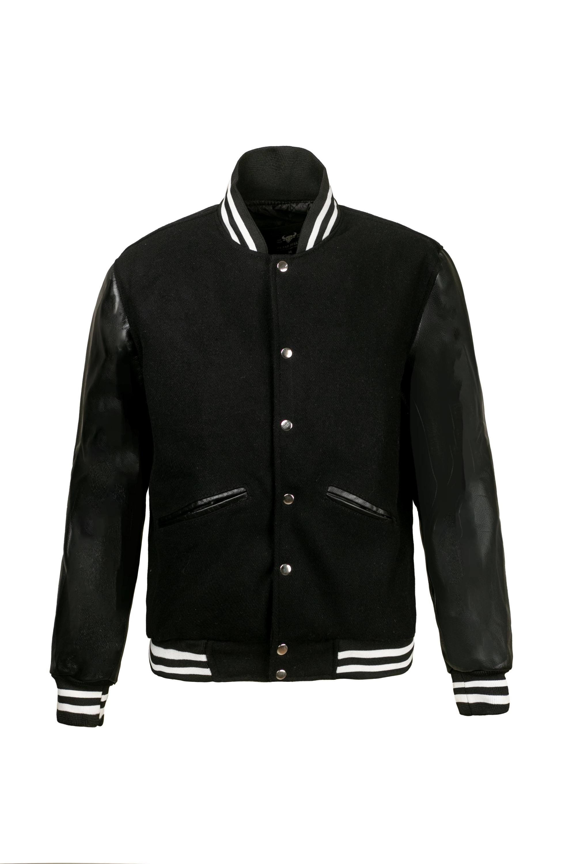 Weeknd Varsity Jacket Black and White Varsity Handmade Cosplay Customizable
