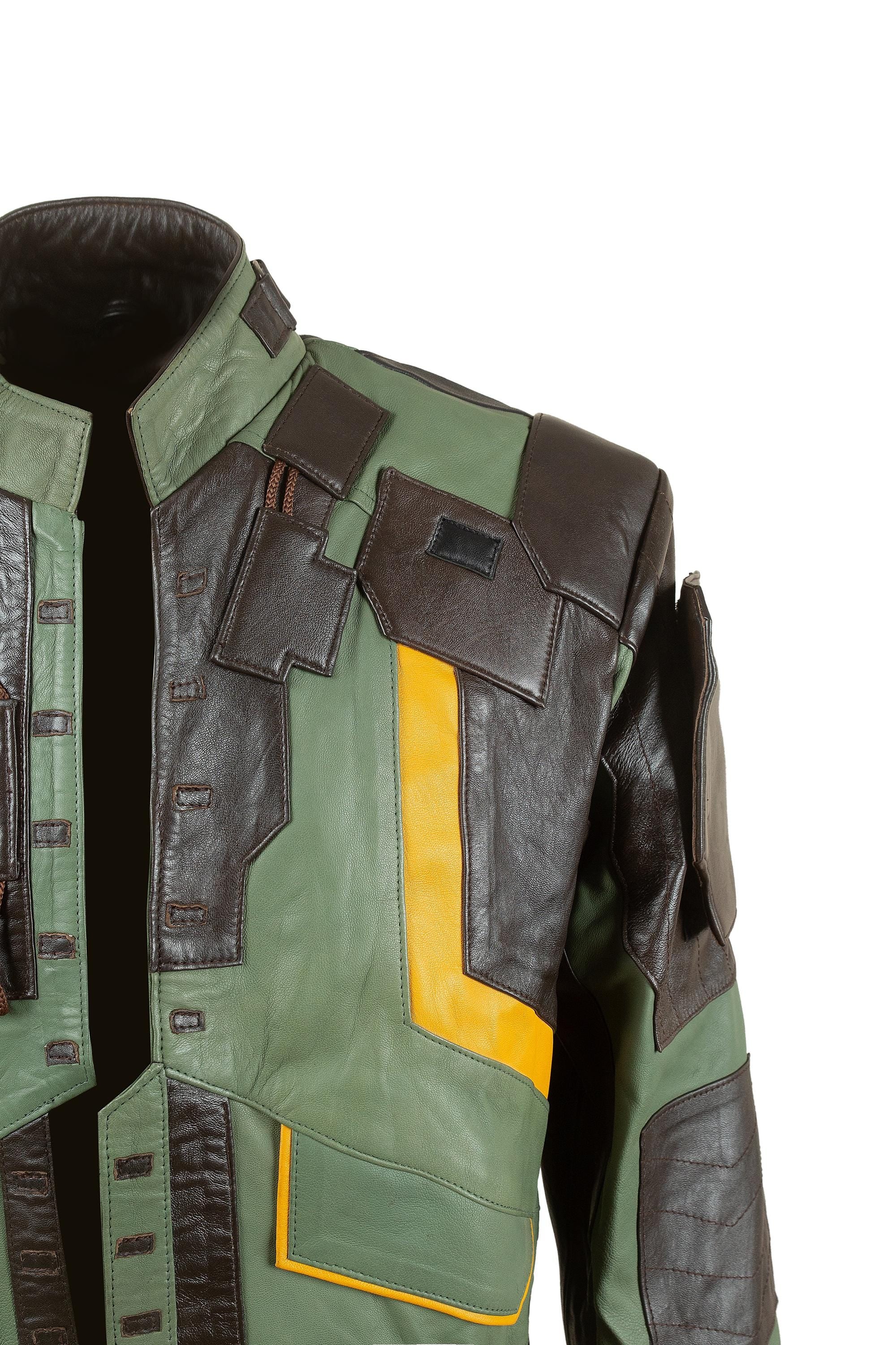 Handmade Old Edge Runners 6th Street Gang Cosplay leather Jacket