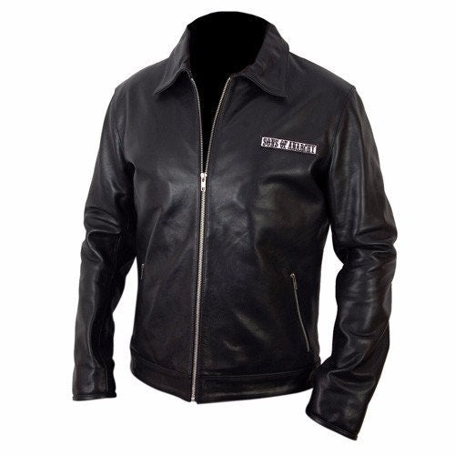 Handmade Sons of Anarchy Leather Jacket Genuine Leather Hot Selling