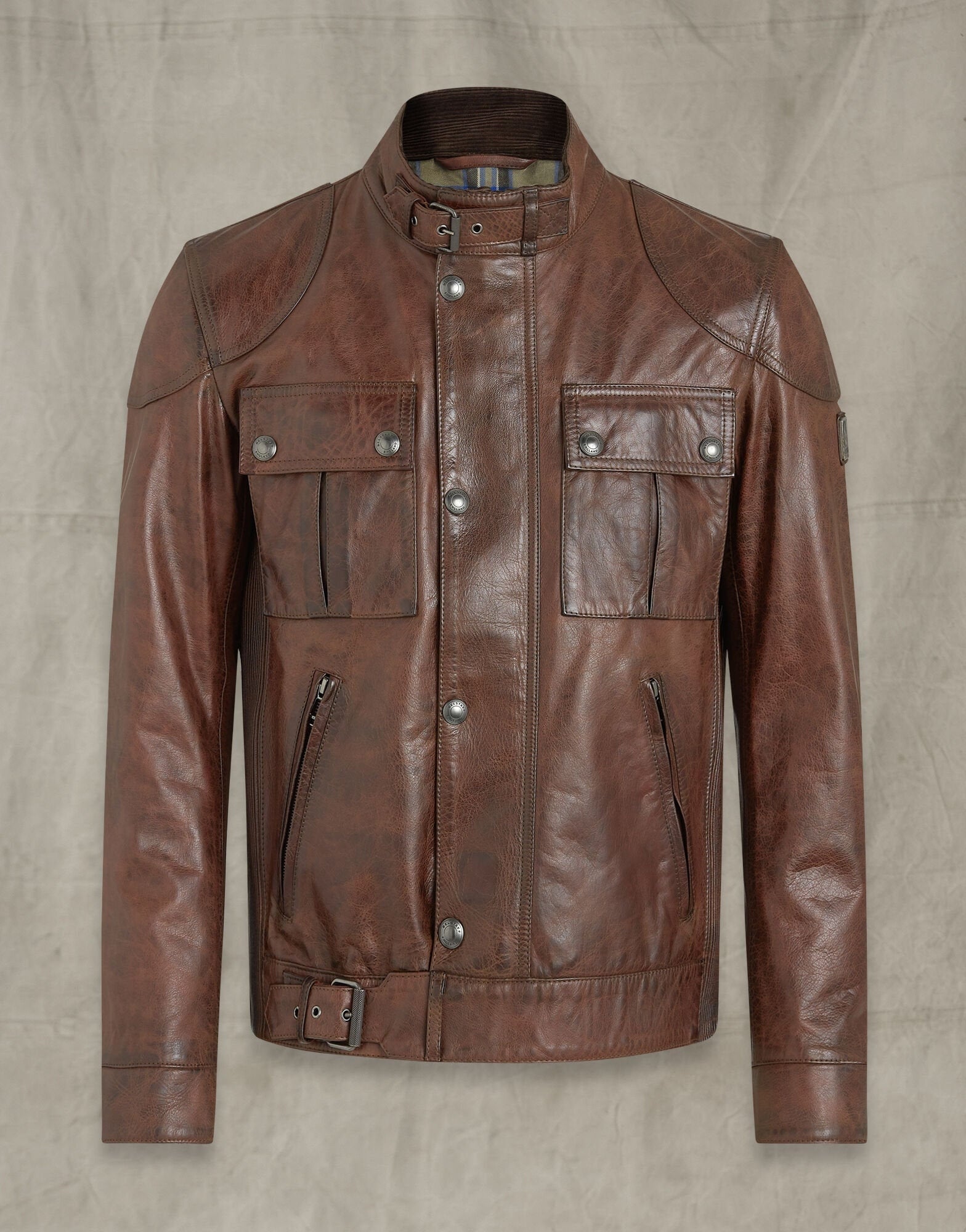 Handmade Gangsters Leather Jacket