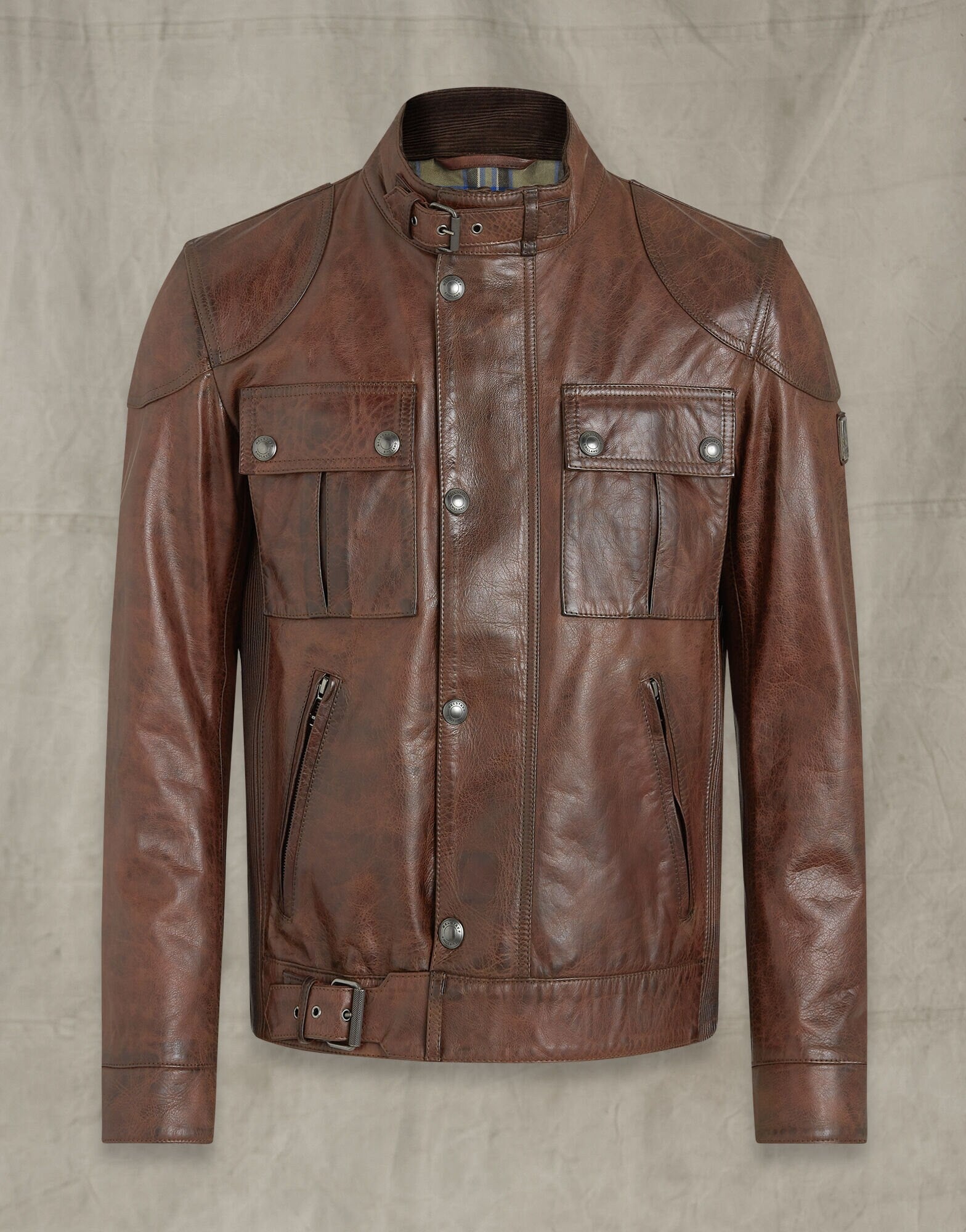 Handmade Gangsters Leather Jacket