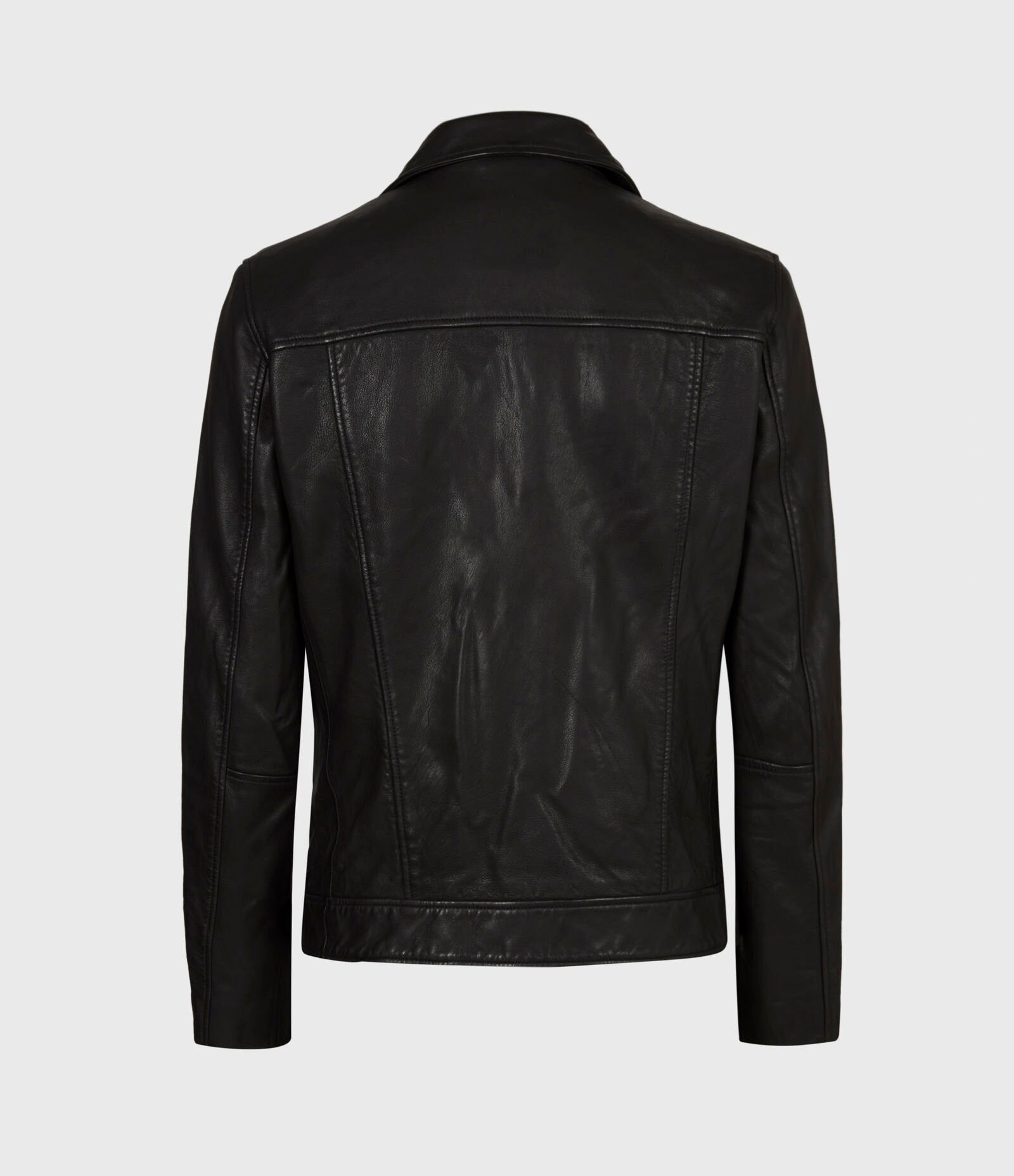 Handmade MTyson Leather Biker Jacket