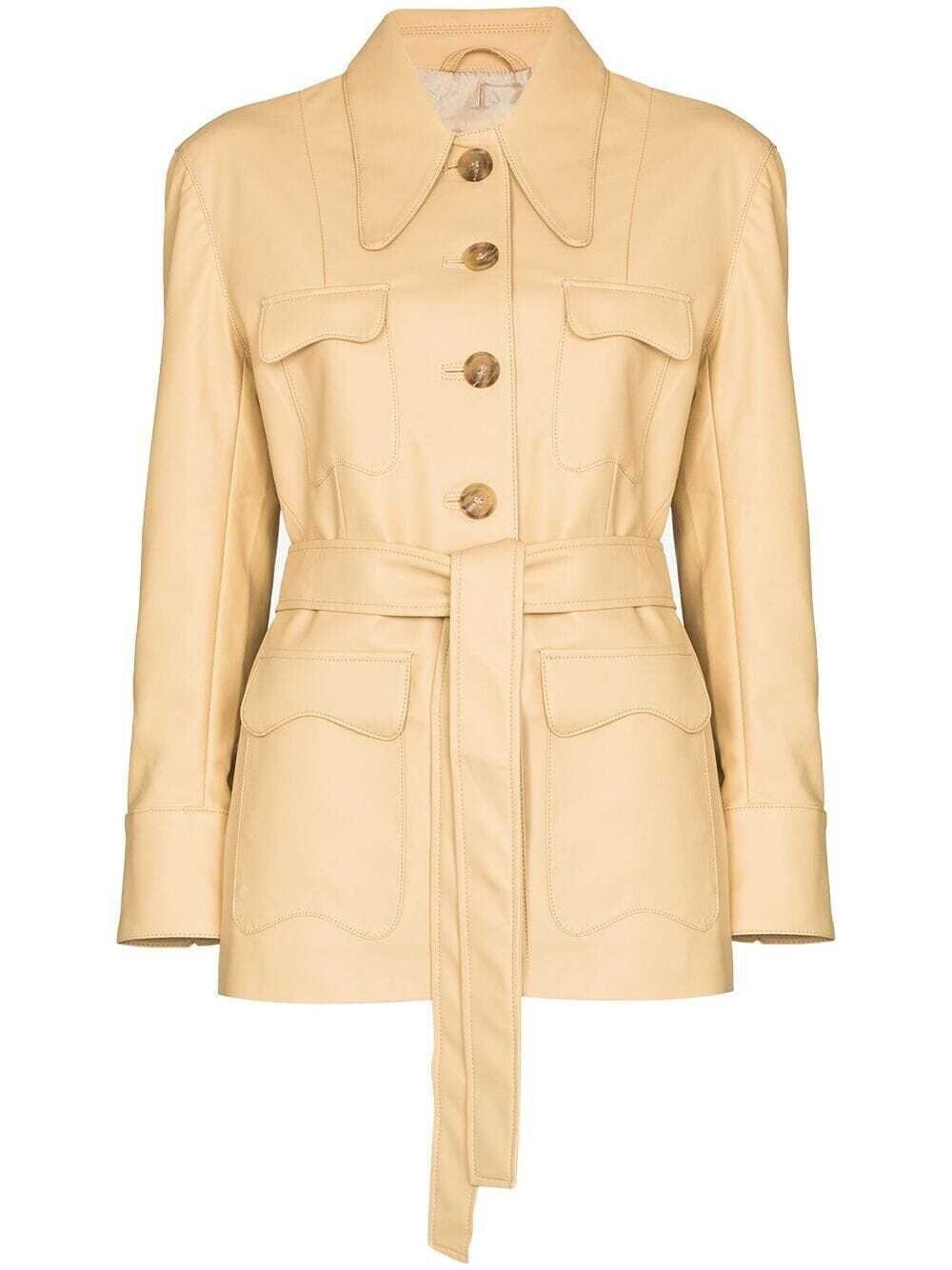 Handmade Felix Belted Single-Breasted Jacket