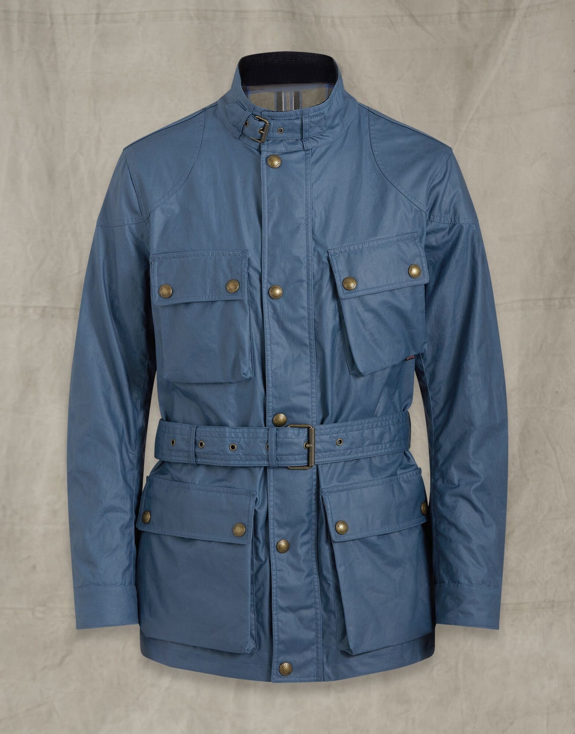 Handmade Trialmaster Waxed Leather Jacket for Men