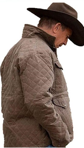 Handmade Yellow Stone Kevin Costner Jacket Handmade Costume.
