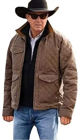 Handmade Yellow Stone Kevin Costner Jacket Handmade Costume.