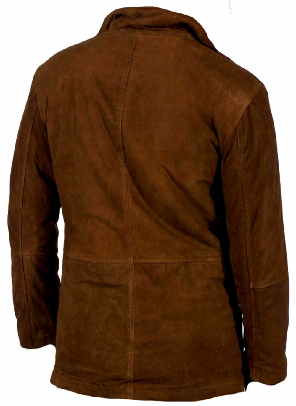 Handmade Longmire Walt Mysteries Robert Sheriff Brown Suede Leather Jacket
