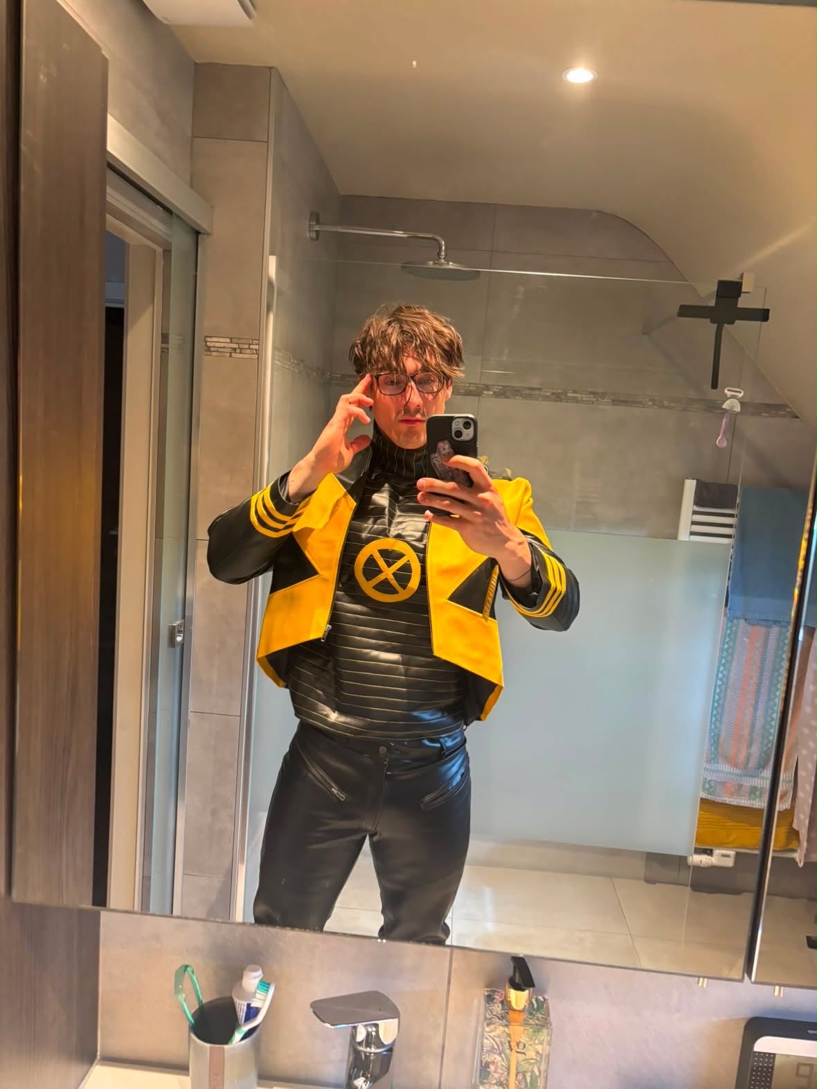 Cyclops X-Men '97 Cosplay Suit | Premium Leather Costume | Comic & Convention Outfit