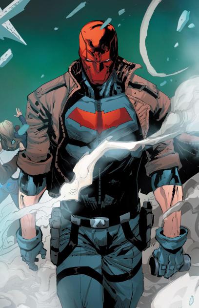 Red Hood Inspired Tactical Leather Jacket – Cosplay & Streetwear Edition