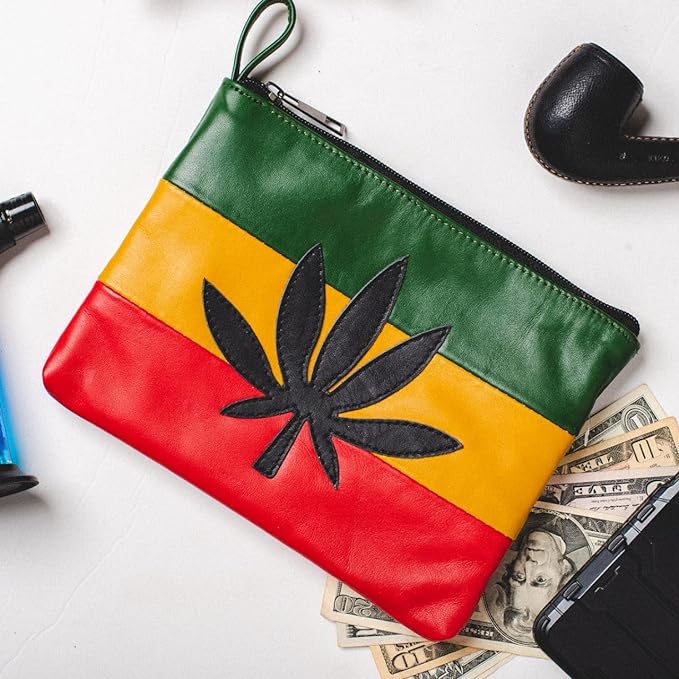 Rastahfarian Colors Tobacco Stash Storage Bag