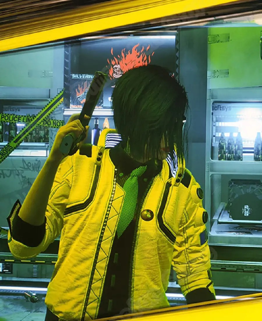 Cyberpunk 2077 Judy Yellow Jacket