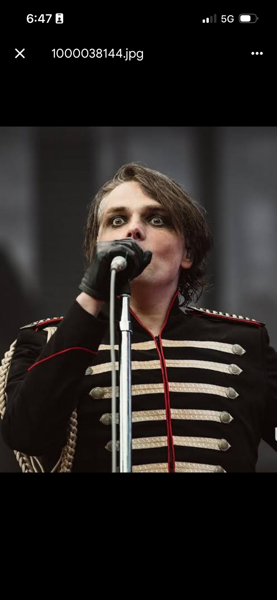 Black Parade Jacket My Chemical Romance Military Jacket - Designed by Ox and Bulls Leather