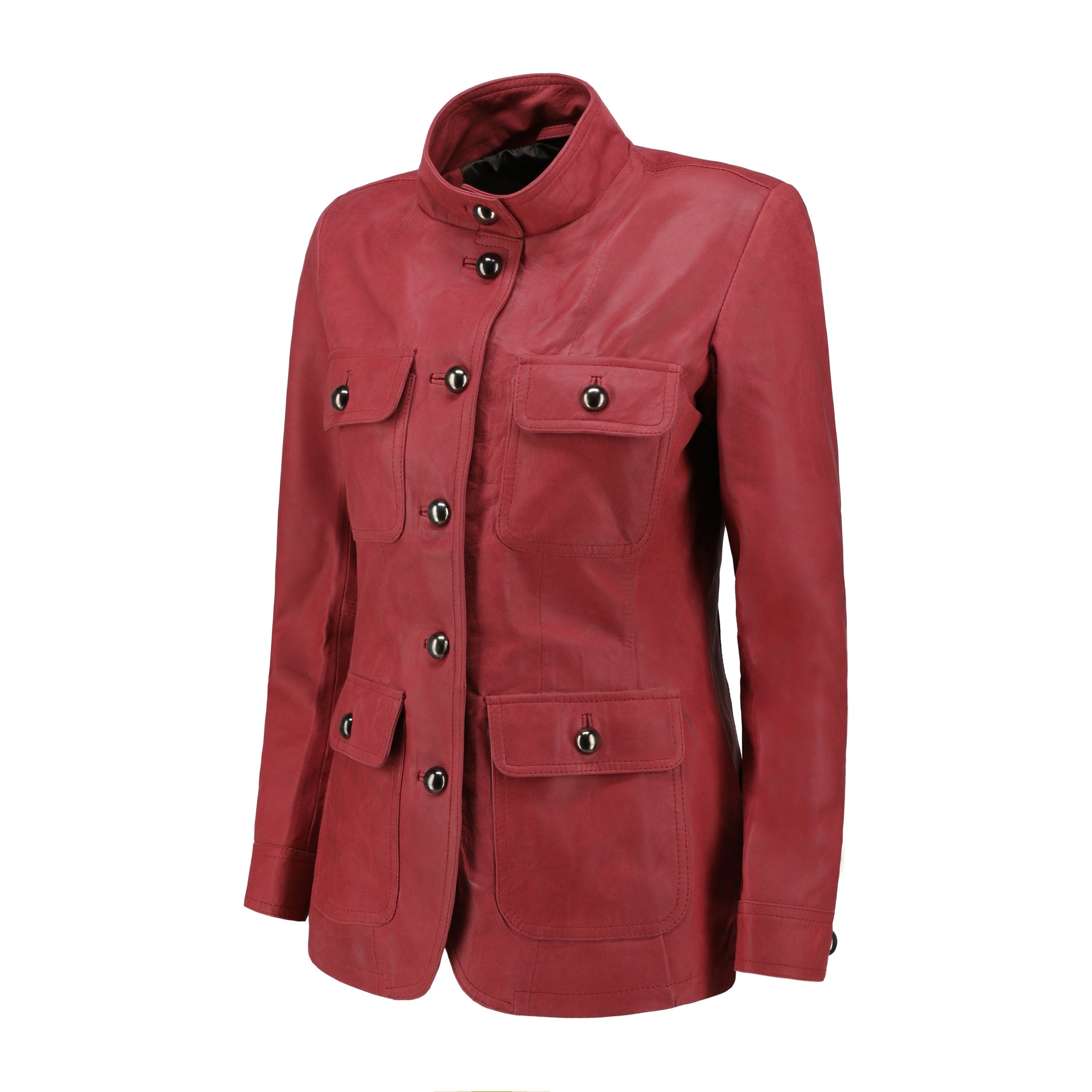 Handmade Fieldbrook  Jacket Red