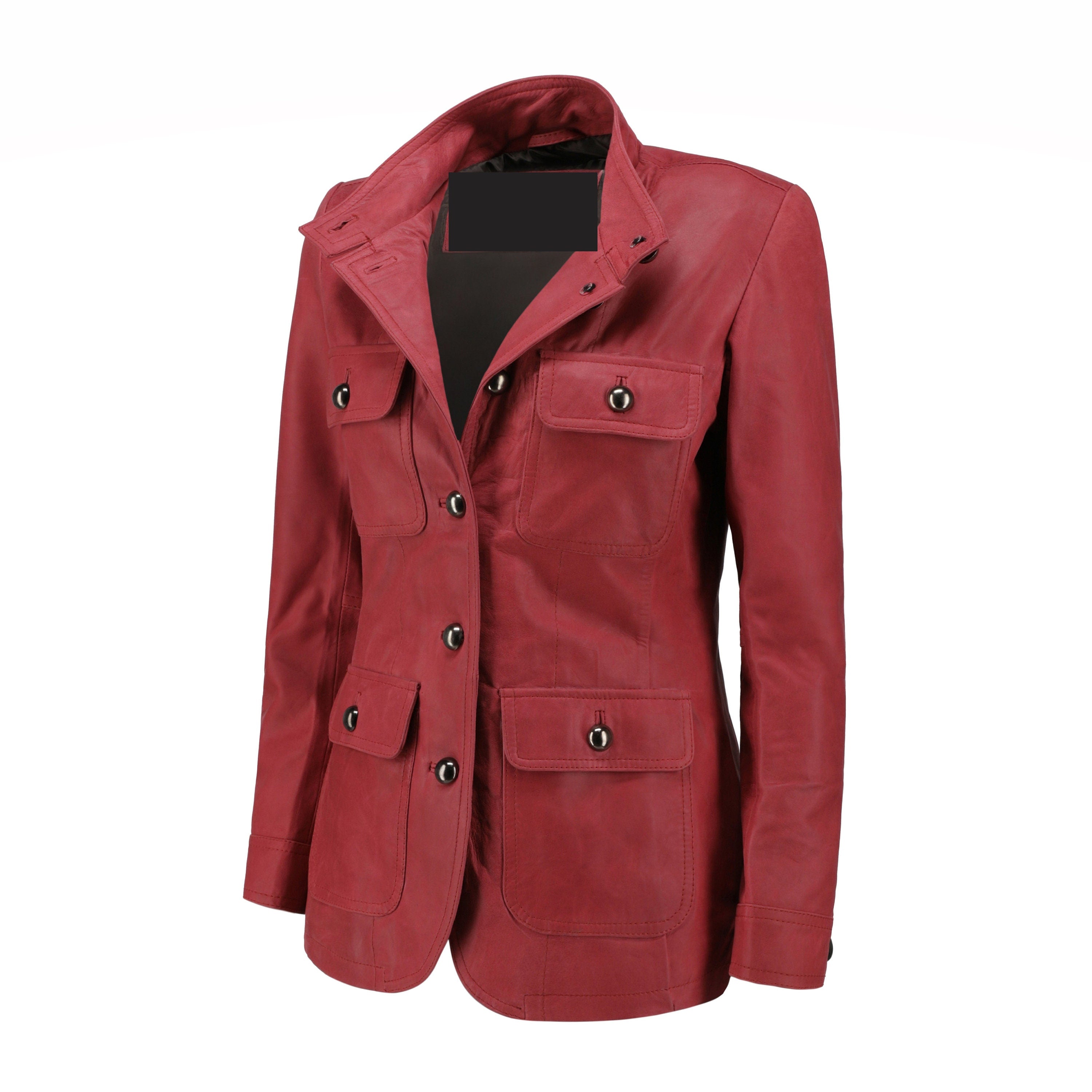 Handmade Fieldbrook  Jacket Red