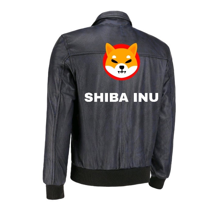 Handmade  Shiba Inu Leather Jacket