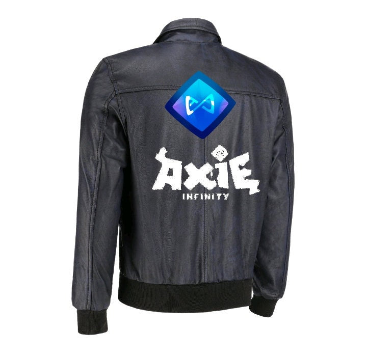 Handmade  Handmade Axie Infinity Leather Jacket