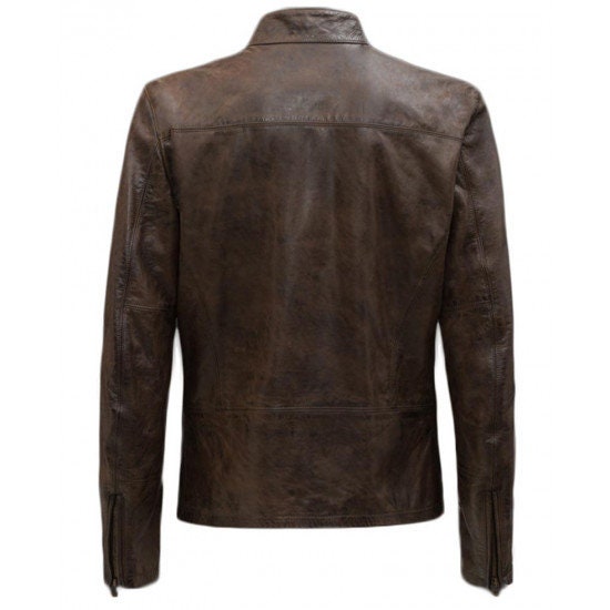 Handmade TFA Han Solo Leather Jacket handmade Cosplay Costume