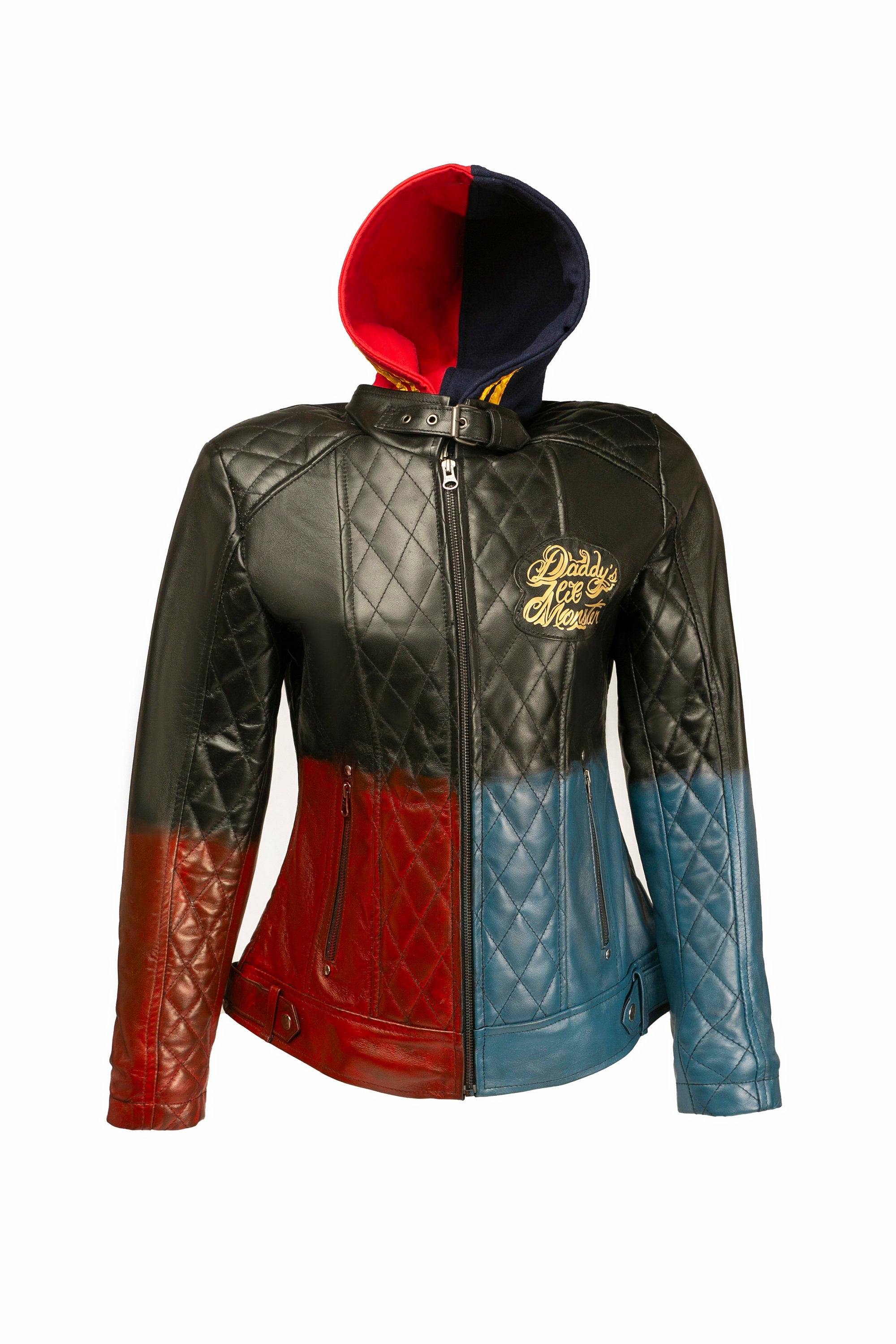 Harley Q Cosplay Costume Jacket Suicide Squad Margaret Robbie