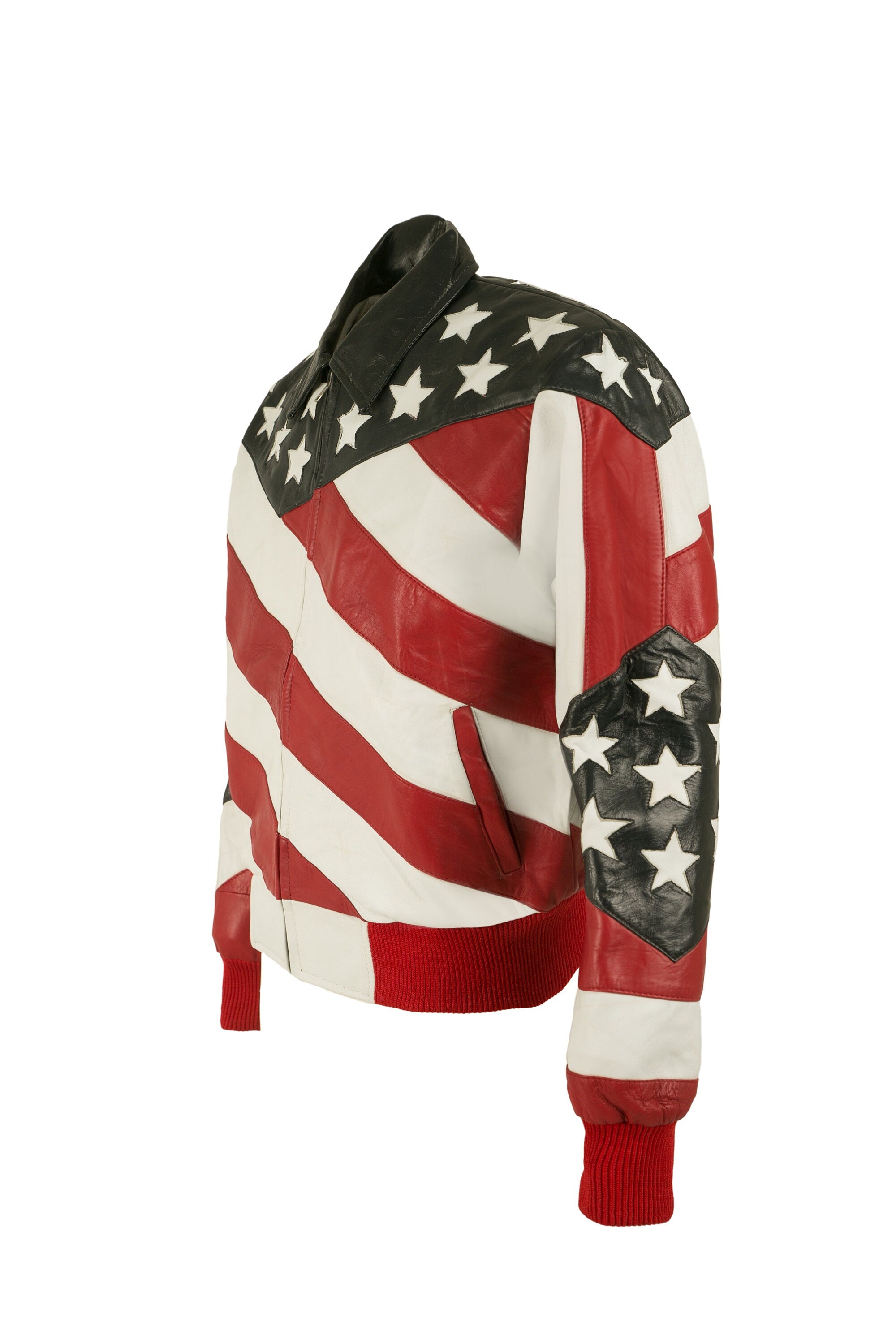 The 4th of July American Flag Jacket 'Merica jacket' Handcrafted by Ox and Bulls