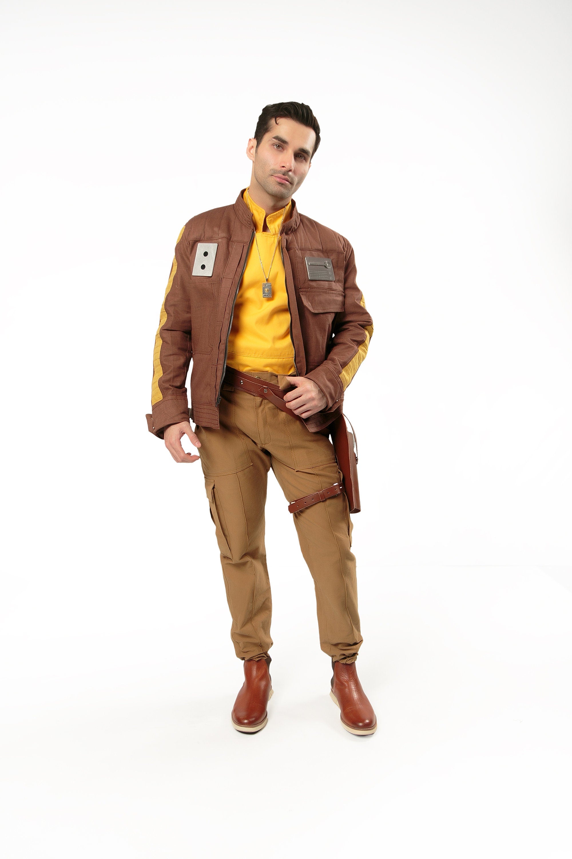 Rogue One Captain Cassian Andor Costume - Handcrafted Cosplay Outfit by Ox & Bulls