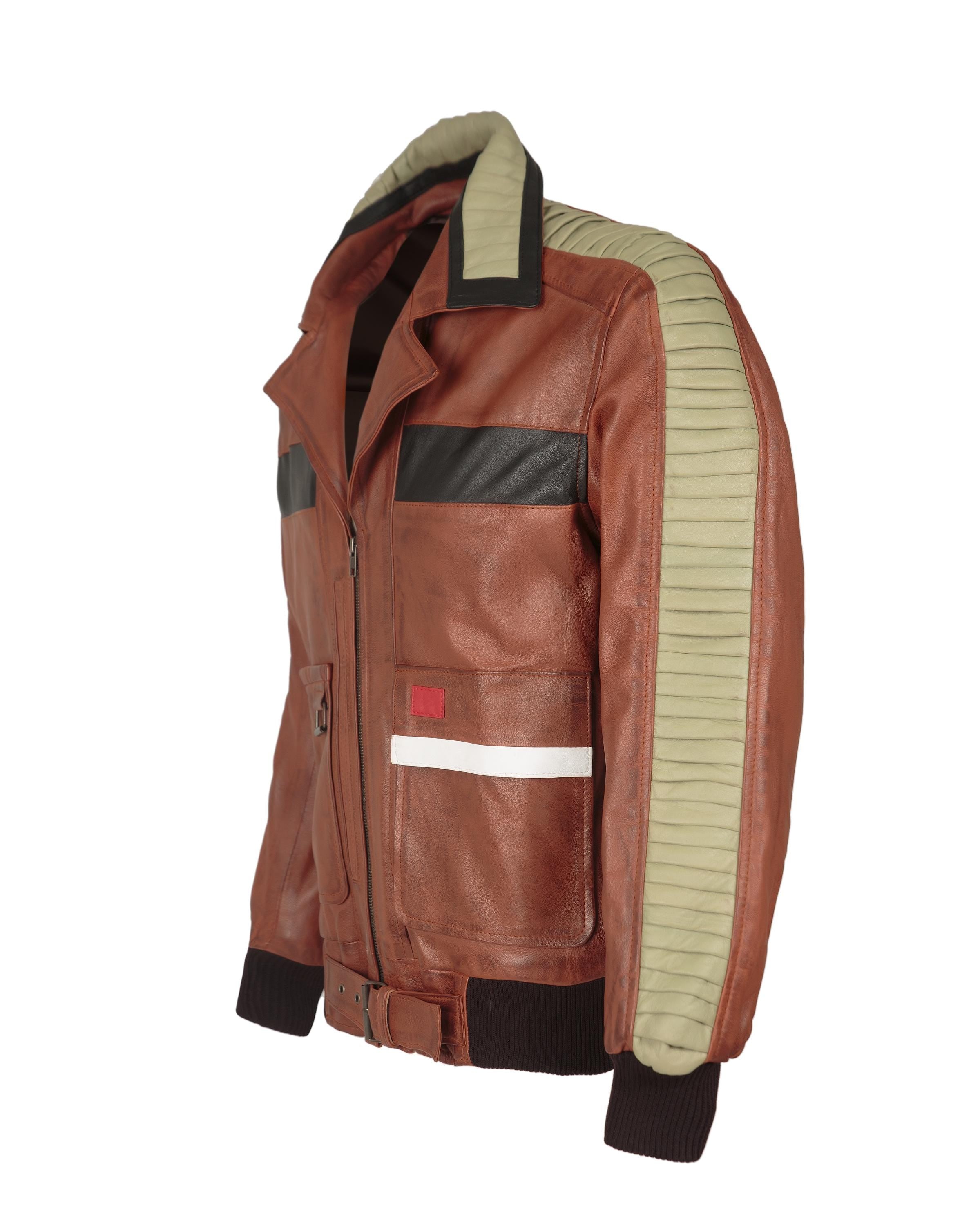Handcrafted Sci-Fi Hero Jacket | Dark Side Transformation Cosplay Coat | Ox and Bulls Leather