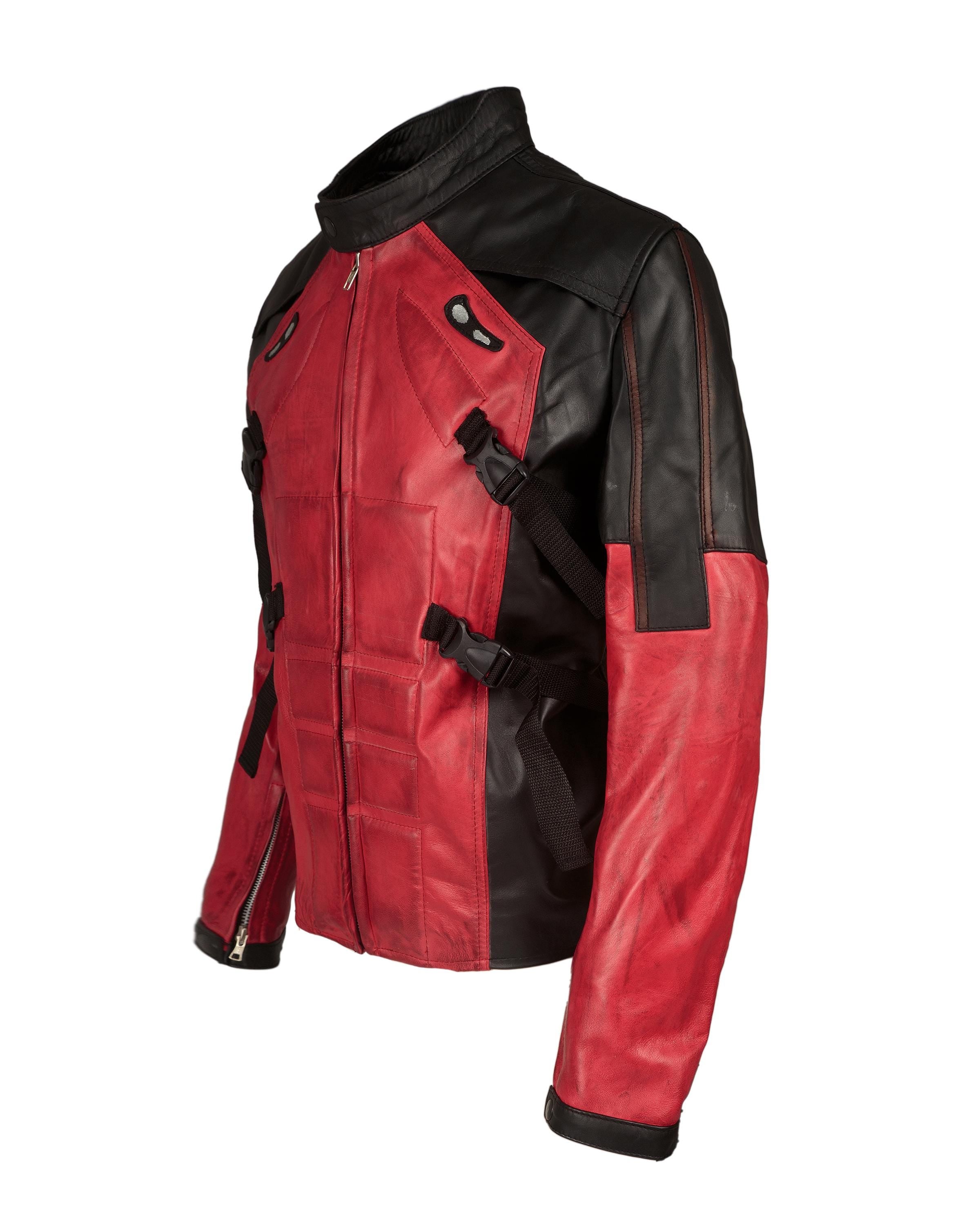 Wade Cosplay Themed Leather Jacket Designed and Handcrafted by Ox and Bulls