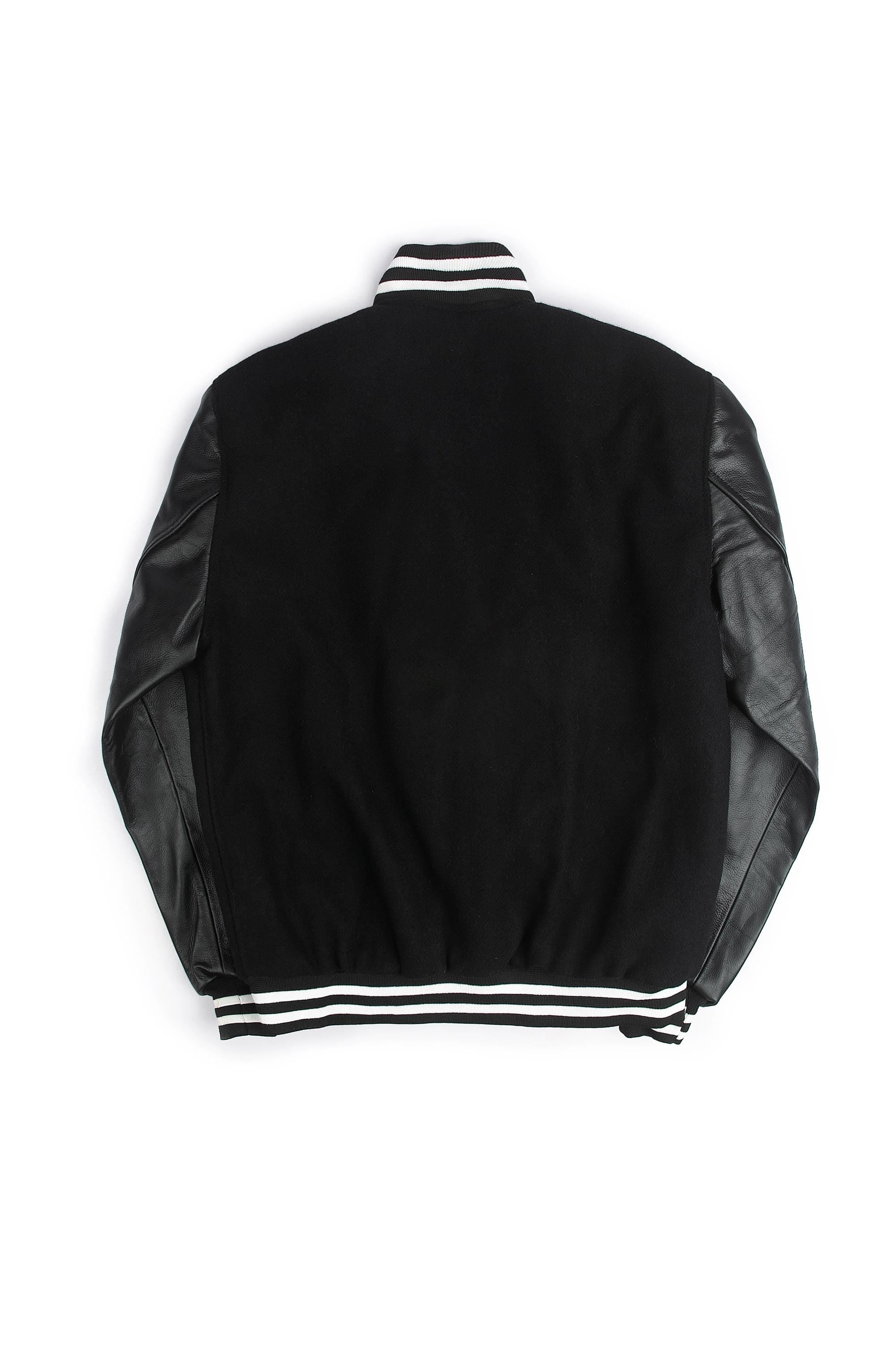 Weeknd Varsity Jacket Black and White Varsity Handmade Cosplay Customizable