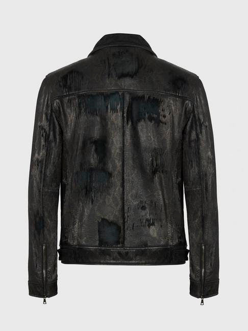 Handmade Sheep Skin Slim Fit Moto Jacket