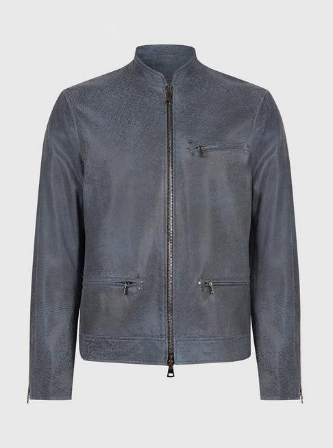Handmade Zip Front Closure Jacket – oxandbullsleather