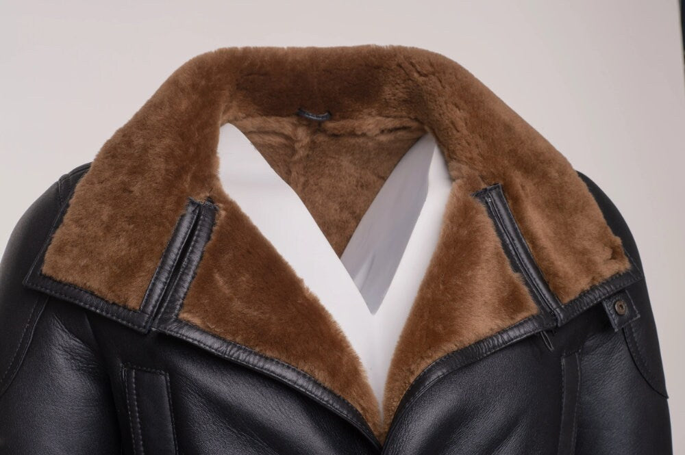 Handmade  Shearling Coat Inspired By Ryan Gosling's Blade Runner 2049 Trench Coat