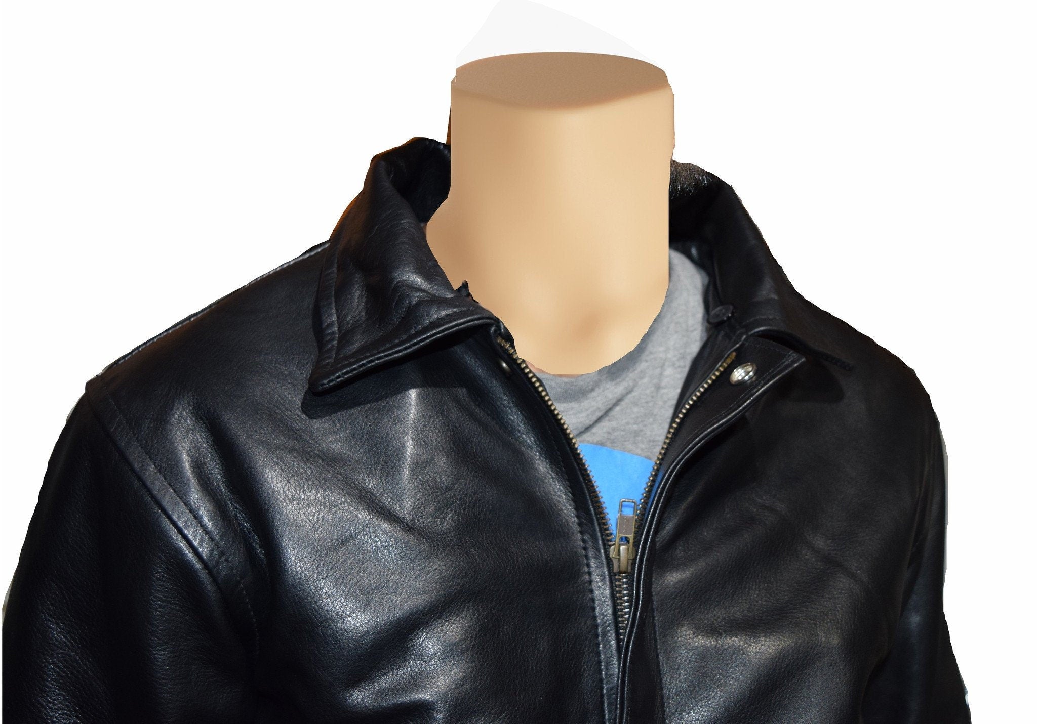 Handmade  A2 Bomber Aviator Leather Jacket