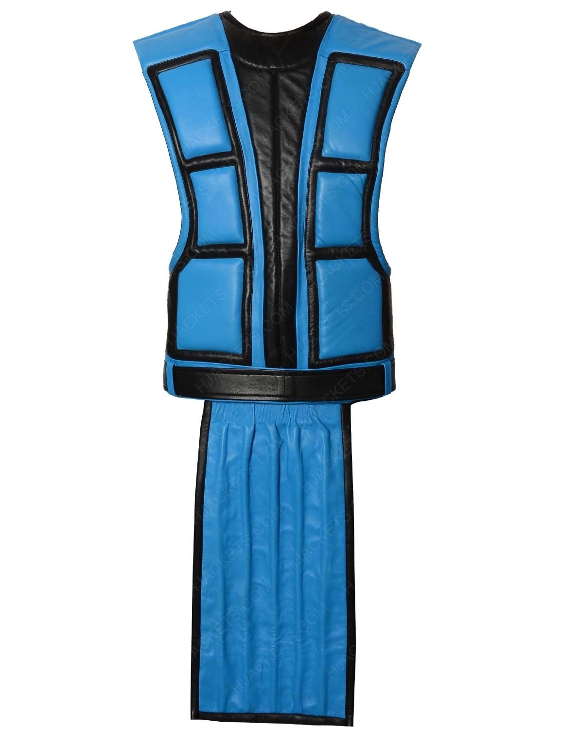 Handmade Sub-Zero Mortal Kombat Cosplay Vest and Outfit.