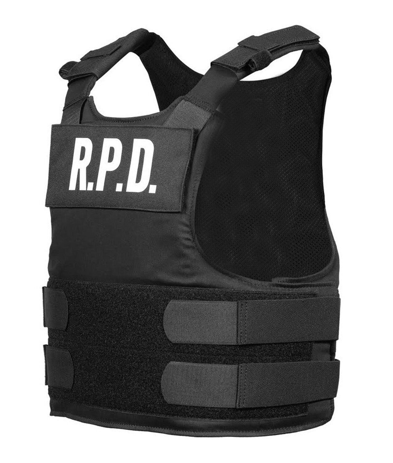 Handmade Resident Evil 2 Leon Kennedy RPD Black Vest Cosplay