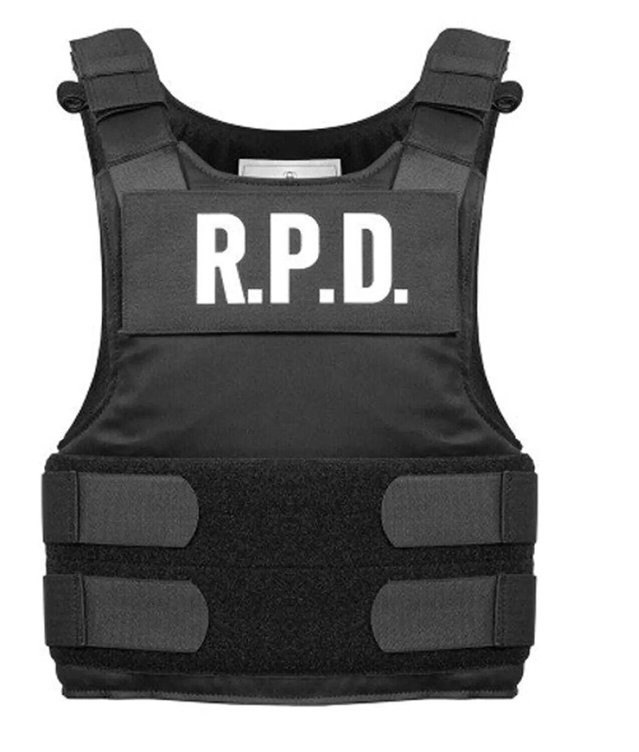 Handmade Resident Evil 2 Leon Kennedy RPD Black Vest Cosplay